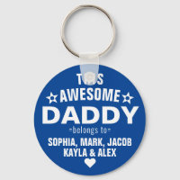 Ce Superbe Papa Appartient À Fête des pères Blue