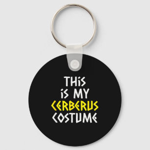 Porte-clés Ceci est mon costume de Cerbère Halloween mytholog