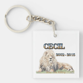 Porte-clés Cecil le lion