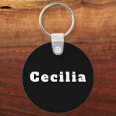Porte-clés Cecilia (Recto)