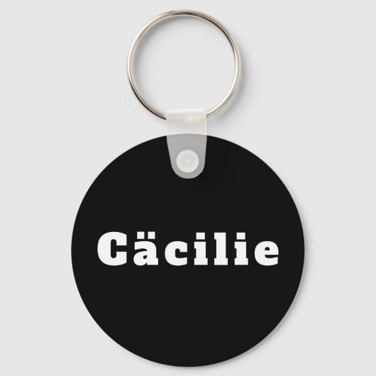 Porte-clés Cécilie (Recto)