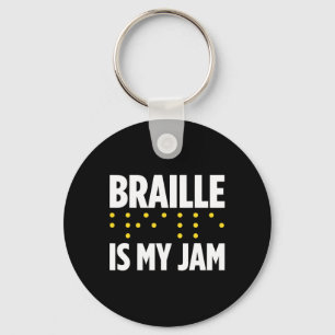 Porte-clés Cécité Pour Les Aveugles Personne Aveugles Braille