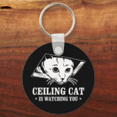 Porte-clés Ceiling Cat vous regarde (Recto)