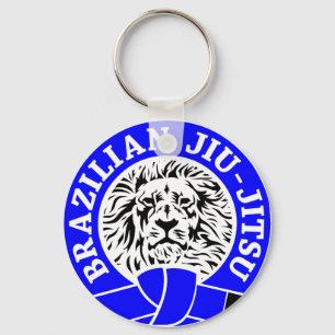 Porte-clés Ceinture bleue brésilienne Jiu-Jitsu (Porte - cl