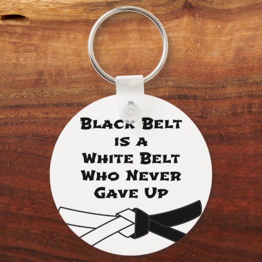Porte-clés Ceinture noire (Recto)