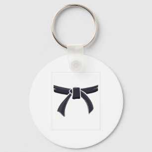 Porte-clés Ceinture noire de deuxième degré arts martiaux kar