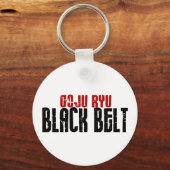 Porte-clés Ceinture noire Goju Ryu (Recto)