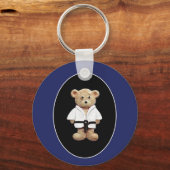 Porte-clés Ceinture noire Judo (Recto)