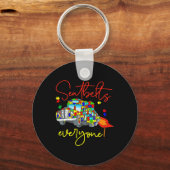 Porte-clés Ceintures de sécurité Tout le monde Sensibilisatio (Recto)