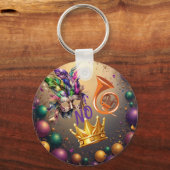 Porte-clés Celebrate Mardie Gras by Sommer Hamilton (Recto)