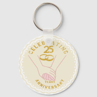 Porte-clés Celebrating 25 years Giveaways
