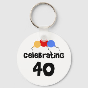 Porte-clés Celebrating 40