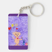 Porte-clés Célébration - Art pour enfants pour CHOC (Dos)