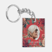 Porte-clés Célébration commémorative de la vie Cadeaux funéra (Devant gauche)