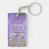 Porte-clés Célébration de la photo commémorative des gardiens (Dos)