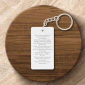 Porte-clés Célébration de la vie Photo Memorial Keepsaké