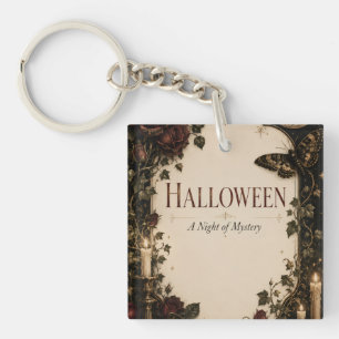 Porte-clés Célébration élégante de Halloween dans le style go
