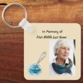 Porte-clés Celebration of Life Service Feather Pen  (Recto)