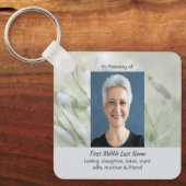 Porte-clés  Celebration of Life  Snowdrop Flowers (Recto)