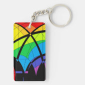 Porte-clés Célébrations arc-en-ciel 2 (Dos)