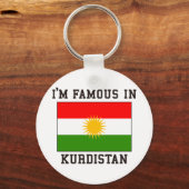 Porte-clés Célèbre Au Kurdistan (Recto)