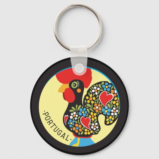 Porte-clés Célèbre coq de Barcelos Nr 06 (Recto)