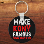Porte-clés Célèbre Kony - Kony 2012 (Recto)