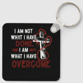 Porte-clés Célébrer la récupération T-shirt Christian Cross J (Dos)