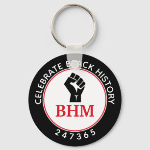 Porte-clés Célébrer l'histoire des Noirs 247365 Fist MONOGRAM