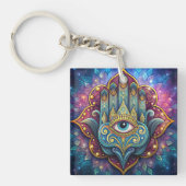 Porte-clés Celestial Hamsa  (Devant)