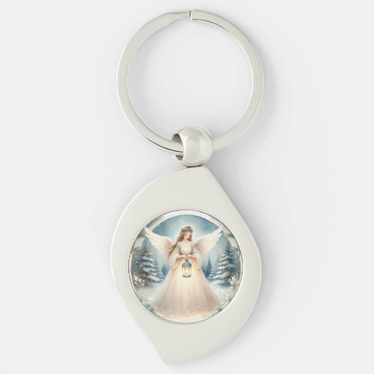 Porte-clés Celestial Winter Angel Lantern of Hope (Devant)