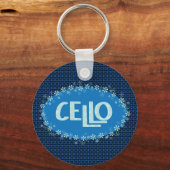 Porte-clés Cello d'hiver (Recto)