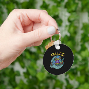 Porte-clés Cellule Fie Funny Professeur de biologie scientifi