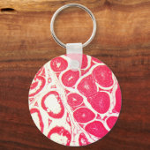 Porte-clés Cellules de testicules sous le microscope (Recto)