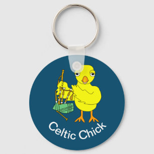 Porte-clés Celtic chick