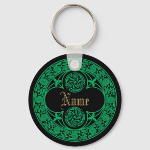Porte-clés Celtic Irish Personalized Name
