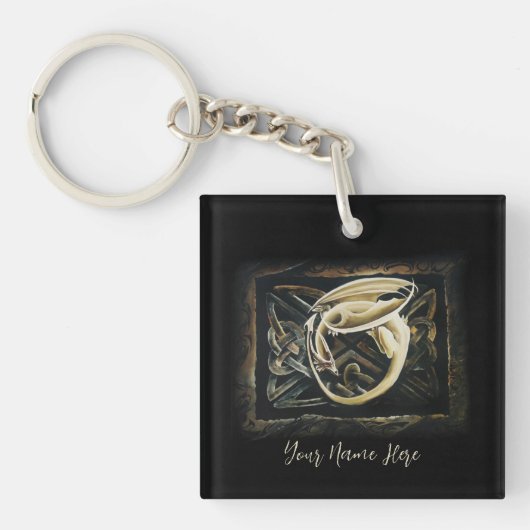 Porte-clés Céltic Knot Creative Dragon (Devant)