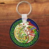 Porte-clés Celtic Knot Dragon Mandala (Recto)