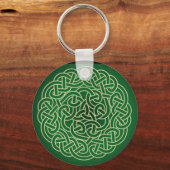 Porte-clés Celtic Knot - Mettez votre irlandais ! (Recto)