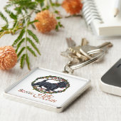 Porte-clés Celtic Scottish Terrier Mother (Côté)