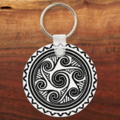 Porte-clés Celtic Triskele (Recto)