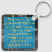 Porte-clés Cendrillon Colossiens 3:12 Porte - clé (Dos)
