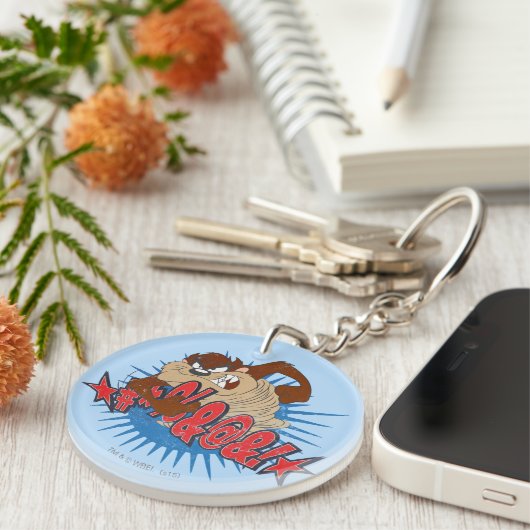 Porte-clés Censé TAZ™ (Devant droit)