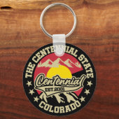 Porte-clés Centenaire, Colorado (Verso)