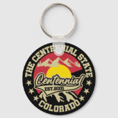 Porte-clés Centenaire, Colorado (Verso)