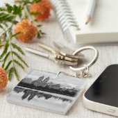 Porte-clés Central Park, horizon de NYC (Devant Droit)