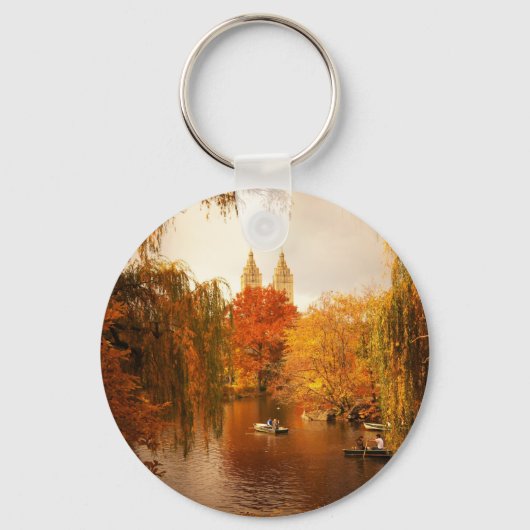 Porte-clés Central Park Romance d'automne (Recto)