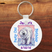 Porte-clés Centre de la fête de l'ours polaire (Recto)