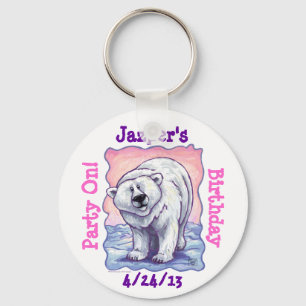 Porte-clés Centre de la fête de l'ours polaire