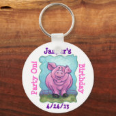 Porte-clés Centre de la partie de porc (Recto)